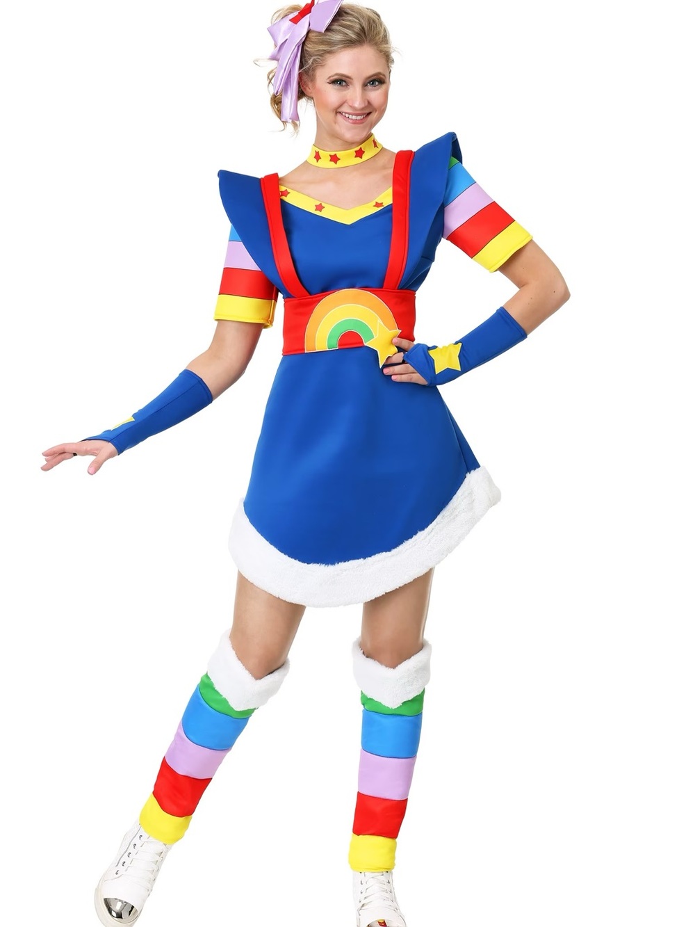 Rainbow Bright Womenβs Costume Medium